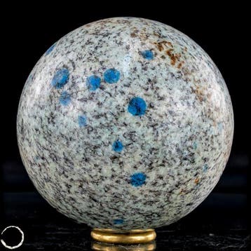 Natuurlijke zeldzame blauwe K2 Sphere,Pakistan- 1007.26 g