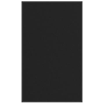 vidaXL Deurmat 90x150 cm zwart, Verzenden, Nieuw