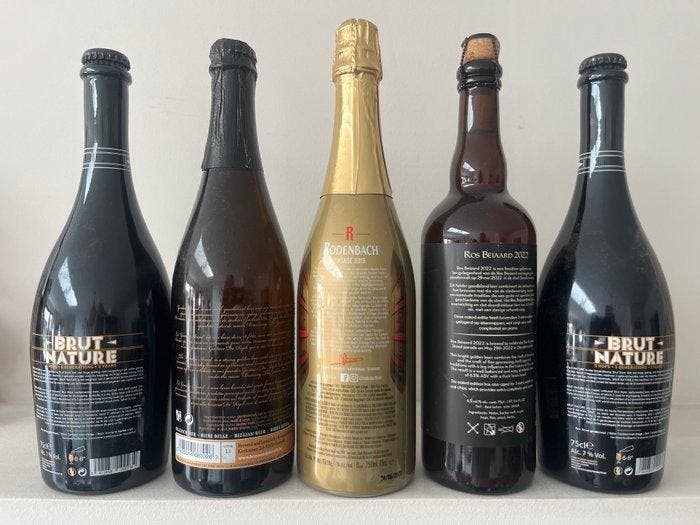 Omer Vander Ghinste - Verschillende bieren - zie, Collections, Vins