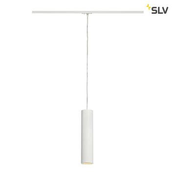 SLV 1-Fase-Rail hanglamp ENOLA B GU10 wit, Verzenden