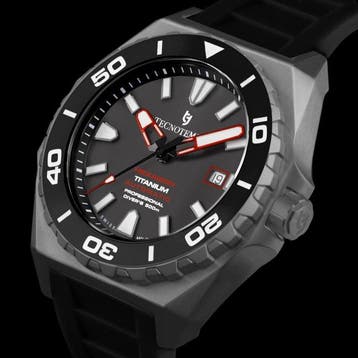 Tecnotempo - Titanium Diver 500M Hexagon - Automatic Swiss