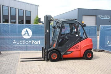 Veiling: Heftruck Fenwick-Linde H35D-02 Diesel 3500kg 4.6m 2, Ophalen