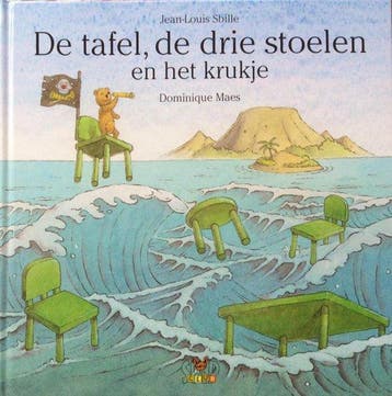 Der Tisch, die drei Stühle und der Hocker | Jean Louis, Verzenden