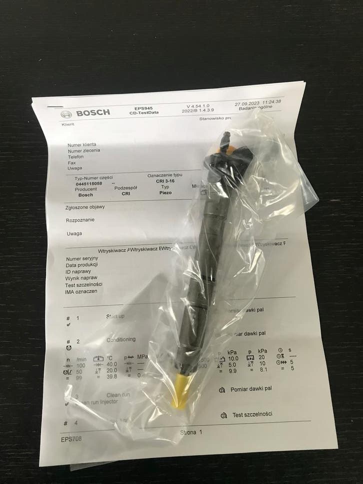 injector 057130277AG 3.0 TDI Audi A4 B8 A5 Q5 Q7, Auto-onderdelen, Overige Auto-onderdelen, Gebruikt, Verzenden