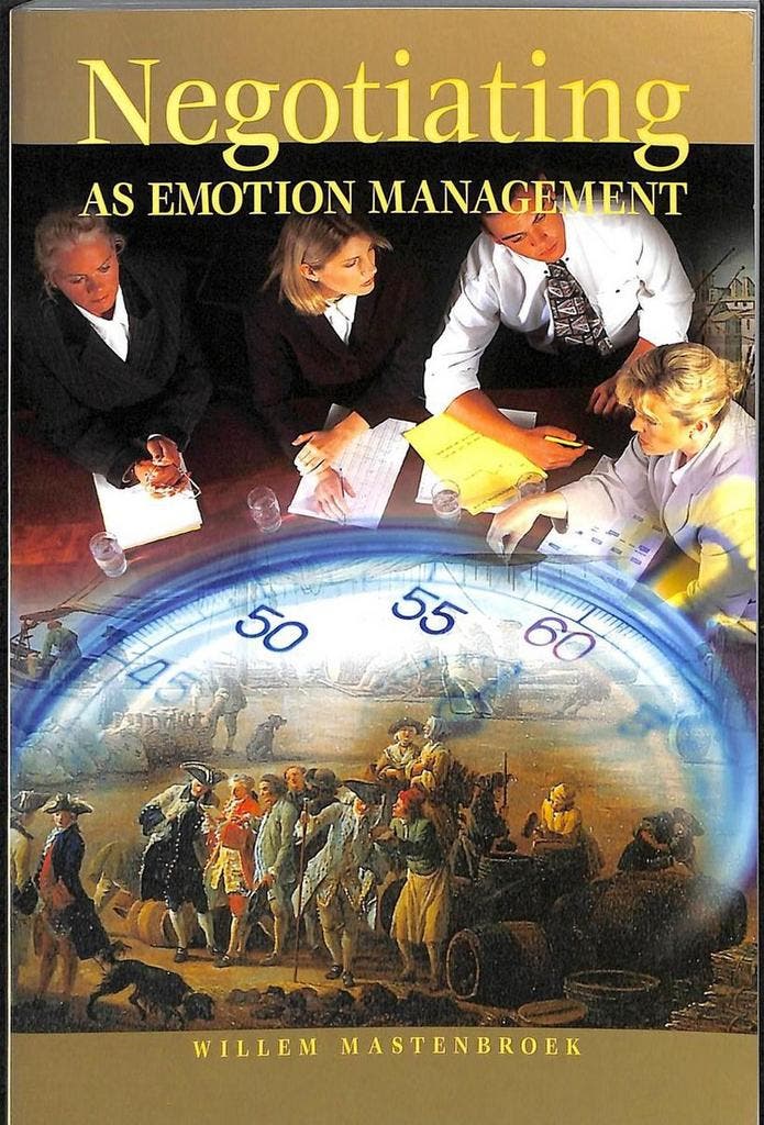 Negotiating as emotion management 9789074885218, Livres, Langue | Anglais, Envoi