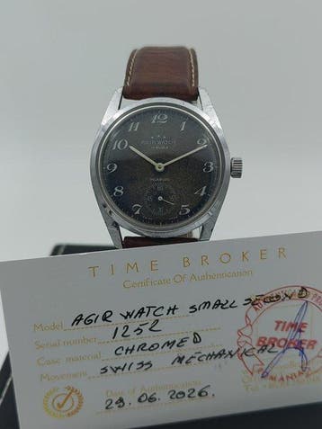 Agir Watch - Small Second - Tropical Dial - Zonder, Nieuw