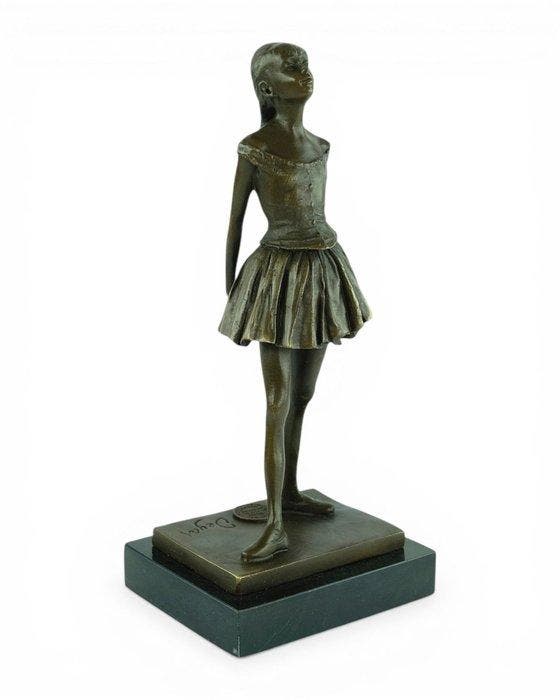Edgar Degas (1834-1917) - after - Beeld, La Petite Danseuse, Antiek en Kunst, Curiosa en Brocante
