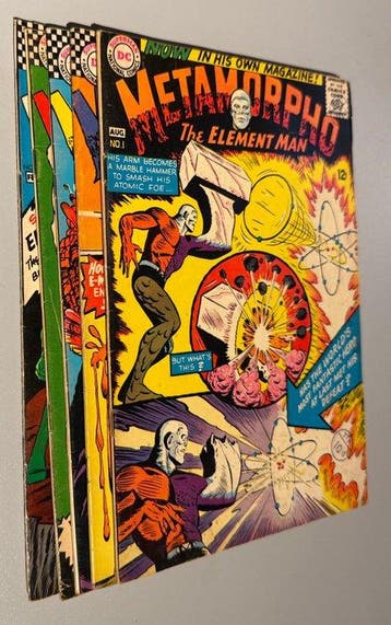 Metamorpho (Vol. 1) #1, 5, 7, 8, 10 - 1st solo series, Boeken, Nieuw