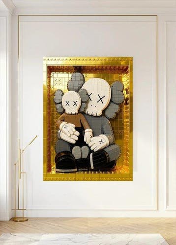 Jacob Hitt - does Lego Kaws and the Little One w/COA XXL