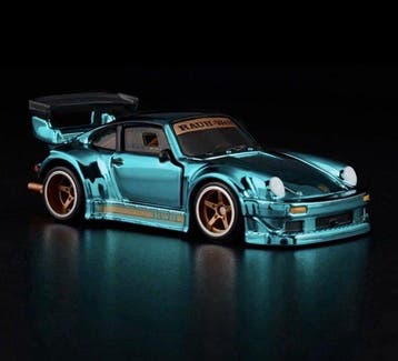 Hot Wheels 1:64 - Voiture de sport miniature - RWB Porsche
