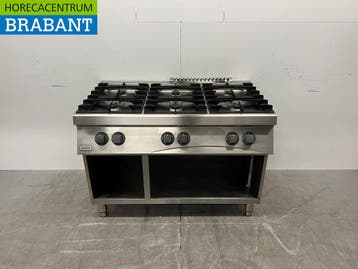RVS Zanussi 6 pits fornuis 120 cm GAS Horeca, Ophalen of Verzenden, Nieuw in verpakking