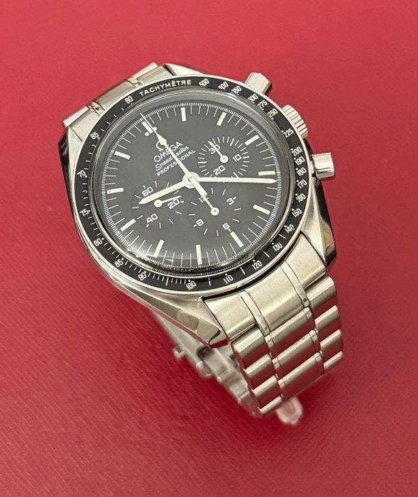 Omega - Speedmaster Professional Moonwatch - 35705000 -, Handtassen en Accessoires, Horloges | Heren