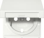 Gira Schuko Afdekking HC Systeem 55 Puur Wit - 492203, Bricolage & Construction, Verzenden