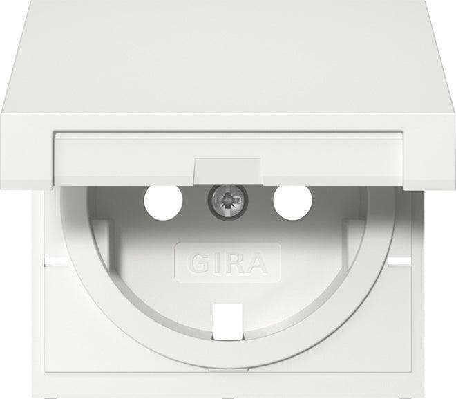 Gira Schuko Afdekking HC Systeem 55 Puur Wit - 492203, Bricolage & Construction, Électricité & Câbles, Envoi