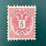 Autriche 1883 - 5 Kreuzer double aigle - centré - Michel 46