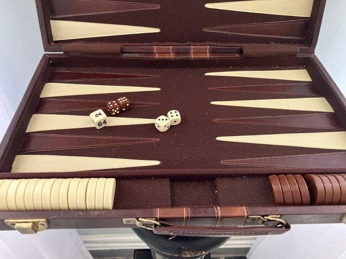 Spel - Backgammon, Antiek en Kunst, Antiek | Speelgoed
