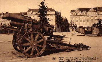 België - IEPER - Ansichtkaart (73) - 1905-1950, Gelopen