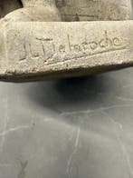 delaroche JL - sculptuur, Bacchus Putti Sculpture – Signed