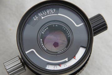 Nikon UW-NIKKOR 1:2.8 f=20mm + 1:4 f=80mm Appareil photo, Nieuw