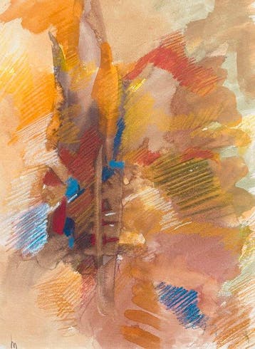 René Mels (1909-1977) - Composition abstraite 1965, Antiek en Kunst