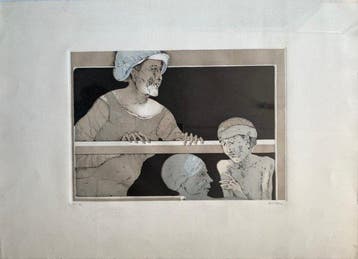Plattner Karl (1919-1986) - Krankes kind