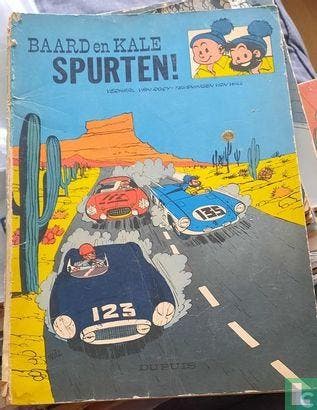 Baard en Kale - Spurten! - 1959, Livres, BD, Envoi