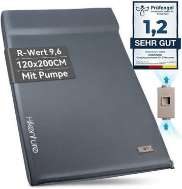 Hikenture 2-persoons mat | 52% off - Retour deal (slaapmat), Verzenden, Zo goed als nieuw, 2-persoons