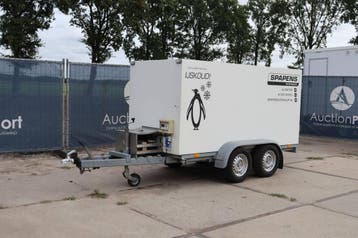Veiling: Gesloten Koelaanhangwagen Van Weel VW 2000kg 2005, Ophalen