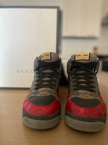 Gucci - Gucci – Miro Soft High-Top Sneakers - Sneakers -, Nieuw