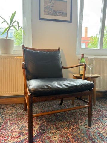 PJ - P. Jeppesen. - Ole Wanscher - Fauteuil - PJ 149 -, Antiek en Kunst
