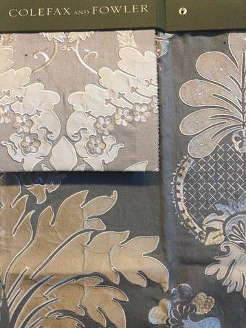 Colefax and Fowler - Nouveau lot de deux - Coussin