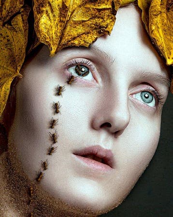 Elena Paraskeva - The Fallen (Hahnemuhle German Etching) -