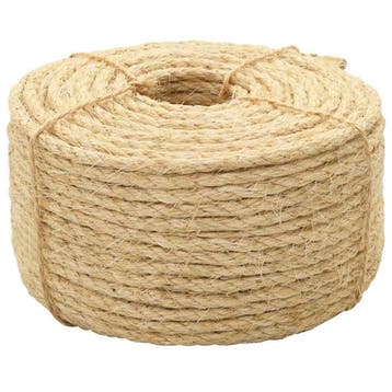 vidaXL Touw 6 mm 100 m 100% sisal, Verzenden