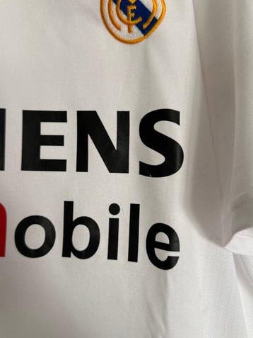 2002/2003 Real Madrid Home Shirt - Centenary &