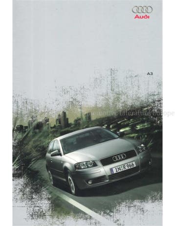 2004 AUDI A3 BROCHURE SPAANS, Ophalen of Verzenden