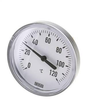 Thermomètre bimétallique en plastique 0 à +120°C Cabinet, Verzenden