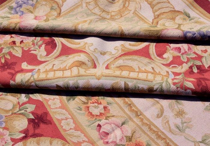 Vloerkleed - 445 cm - 300 cm - Handgemaakt, Aubusson-stijl., Huis en Inrichting, Stoffering | Tapijten en Vloerkleden