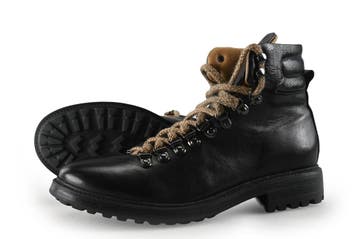 Stefano Lauran Veterboots in maat 42 Zwart, Kleding | Heren, Schoenen, Zwart, Boots, Zo goed als nieuw, Stefano Lauran