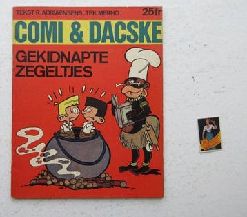 Comi & Dacske - Gekidnapte zegeltjes - 1 Album - 1966, Nieuw