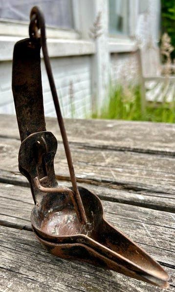 Lamp - Double Crusie Lamp / Betty Lamp / Whale Oil Lamp -