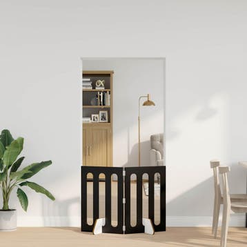 vidaXL Vouwbaar huisdierhek 2 st 100,5 x 38 x 70 cm, Verzenden, Nieuw
