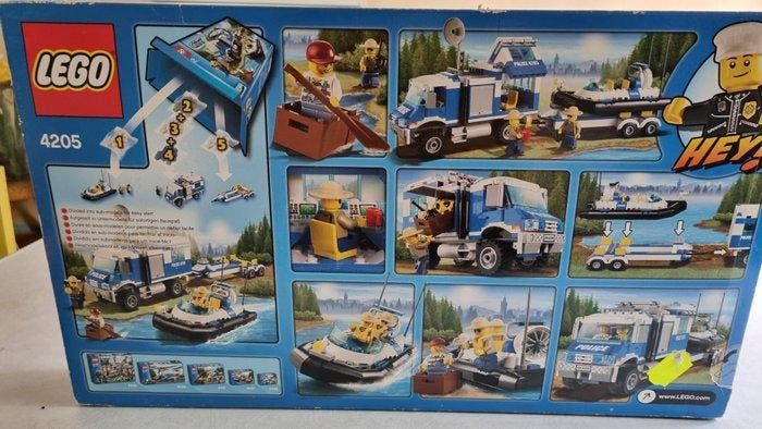 Lego Set - City - 4205 Bospolitie Commandowagen, Kinderen en Baby's, Speelgoed | Duplo en Lego