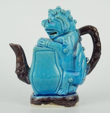 Théière - Biscuit de porcelaine - Dynastie Qing du XIXe