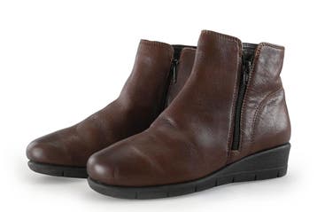 Hush Puppies Enkellaarzen in maat 37 Cognac, Vêtements | Femmes, Verzenden, Lage of Enkellaarzen