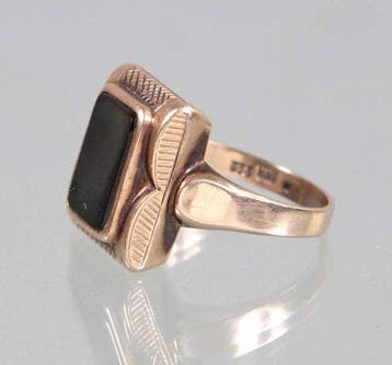Zonder minimumprijs - Handmade - Ring - 8 karaat Roségoud -, Handtassen en Accessoires, Ringen, Nieuw