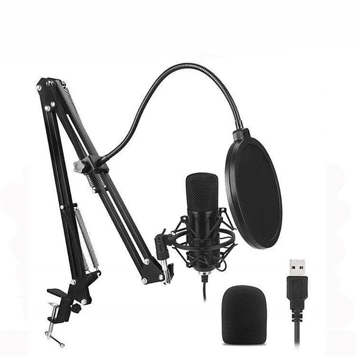 DrPhone SoundX - Condensator Studiomicrofoon met Broadcast, Muziek en Instrumenten, Microfoons, Nieuw, Verzenden