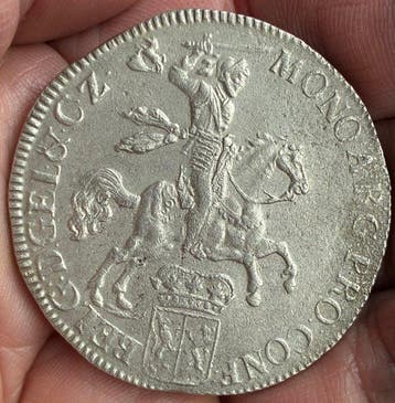 Nederland, Gelderland. Zilveren Rijder of Dukaton 1734 / VOC