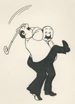 Studios Hergé - 1 Original drawing - Kuifje - PAS OP! -