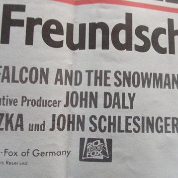The Falcon and the Snowman - Timothy Hutton - Orion