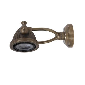 Wandlampen Wandlamp Benton Antiek Messing Binnenverlichting, Verzenden, Nieuw